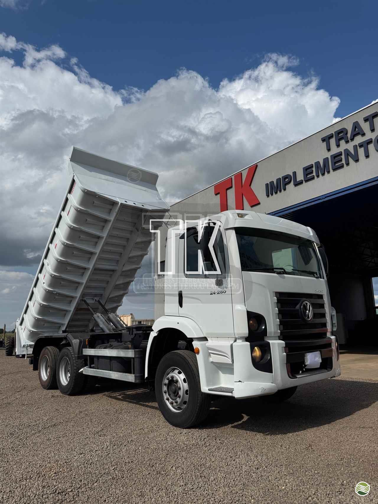 CAMINHAO VOLKSWAGEN VW 24250 Caçamba Basculante Truck 6x2 TK Tratores NOVA ANDRADINA MATO GROSSO DO SUL MS